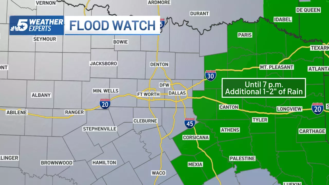 Weather: LIVE RADAR: Flood Warning For Dallas, Ellis, Collin, Rockwall ...