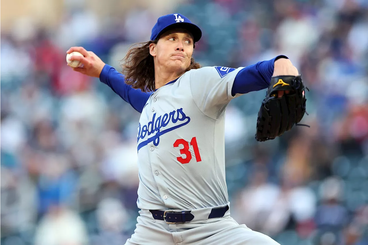 Tyler Glasnow ties career high with 14 strikeouts as Dodgers beat Twins 6-3