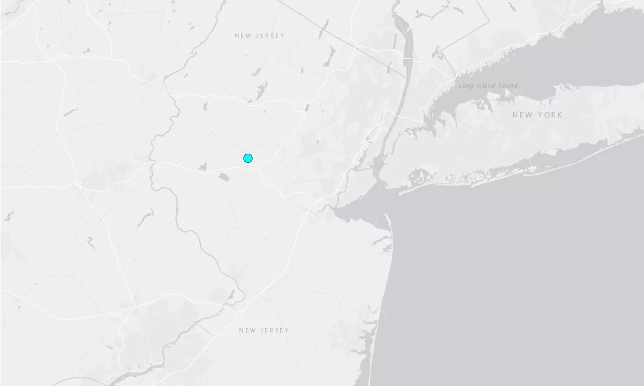 Magnitude 2.6 aftershock felt in New Jersey, less than a week after larger earthquake