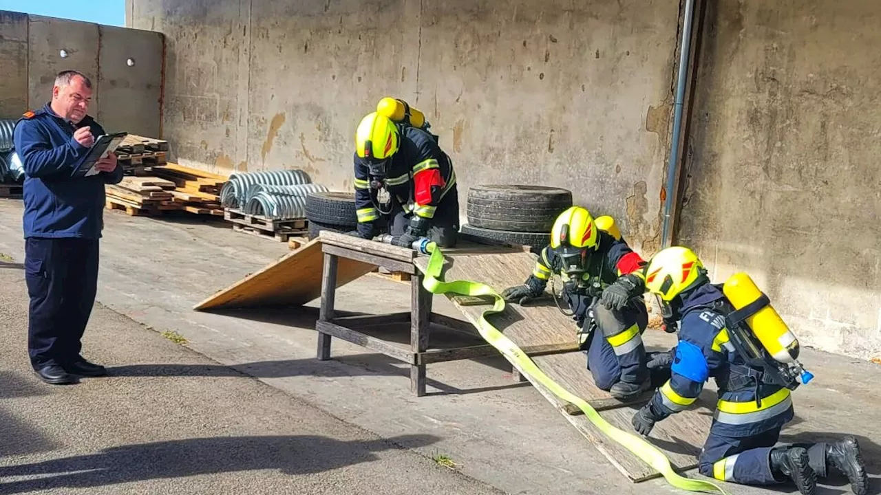 20 Abzeichen wurden bei der Ausbildungsprüfung Atemschutz erreicht