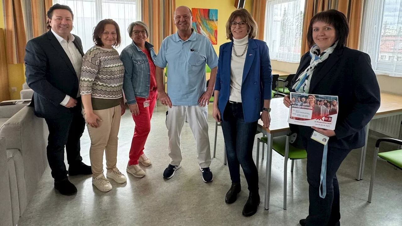 Gesundheitseinrichtungen in Waidhofen erhielten hohen Besuch