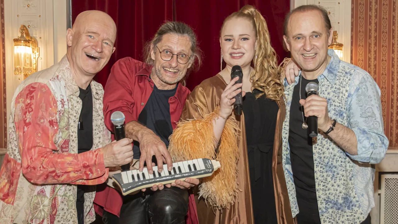 Kranner hoch drei performten im Badener Stadttheater