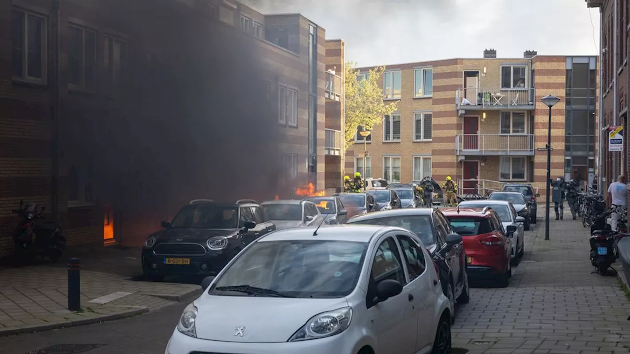 Verwarde man veroorzaakt brand in Schiedam