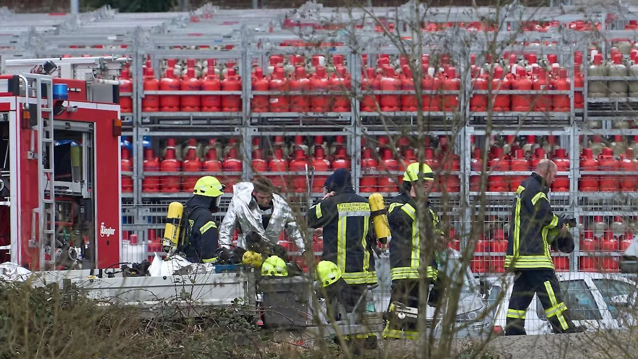 Hessen: Nach Gasleck darf Firma wieder Gasflaschen vertreiben