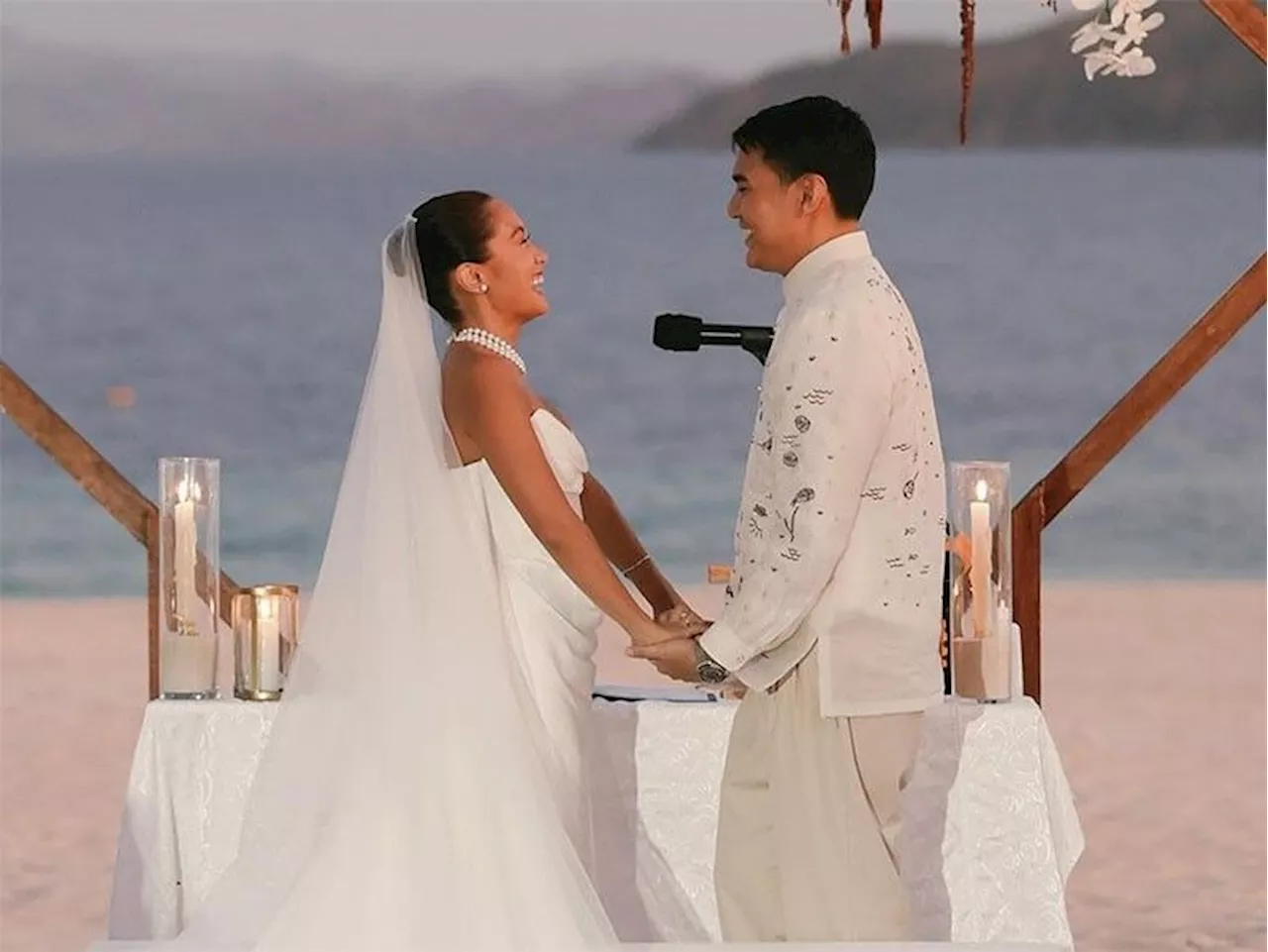 Fashion Influencer Laureen Uy Ties the Knot in Palawan