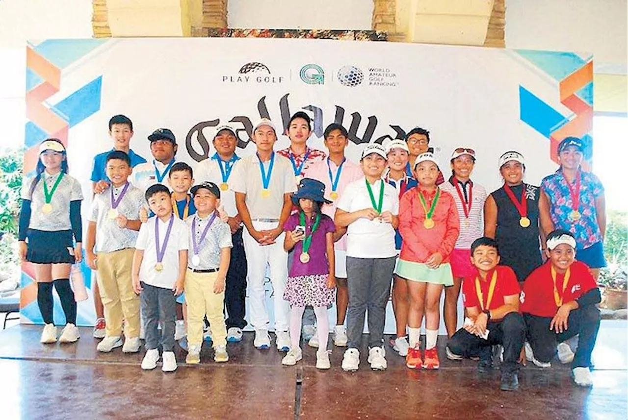 Padilla and Ng emerge as champions in Callaway Junior Golf Circuit