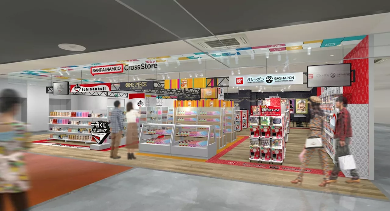 バンダイナムコグループ各社のオフィシャルショップが大阪・心斎橋に集結 「バンダイナムコ Cross Store」心斎橋PARCOに4月19日(金)オープン