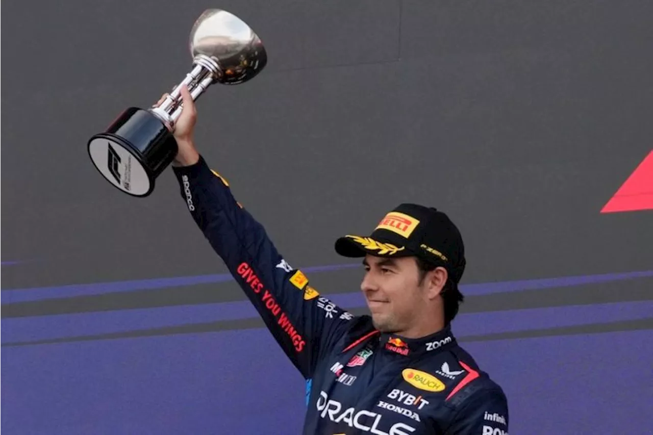 Regresa Checo Pérez al Top 3 de los Power Rankings, pero detrás de Carlos Sainz