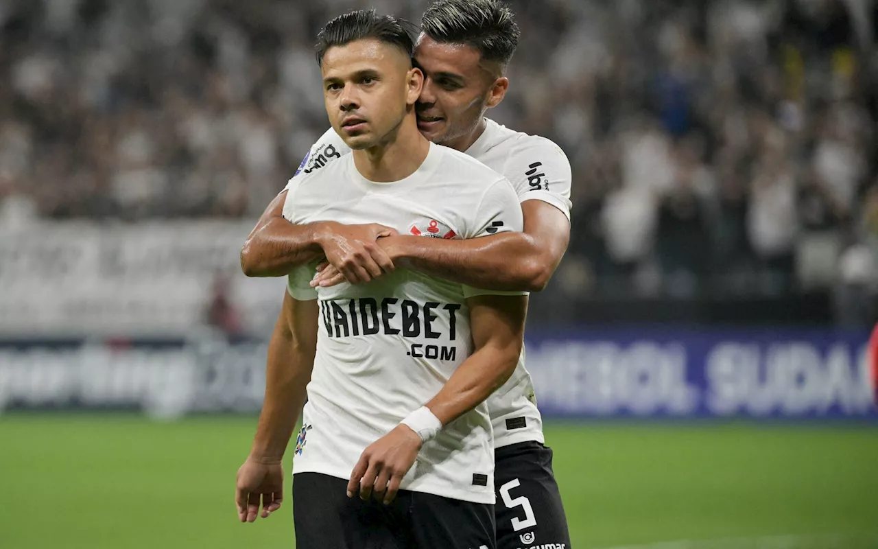 Romero faz história, Corinthians atropela Nacional e vence a 1ª na Sul-Americana