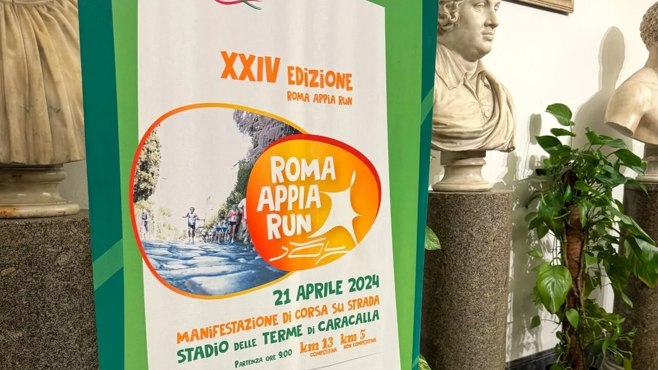 Appia Run da record: già seimila iscritti per una gara che quest'anno festeggia le nozze d'argento