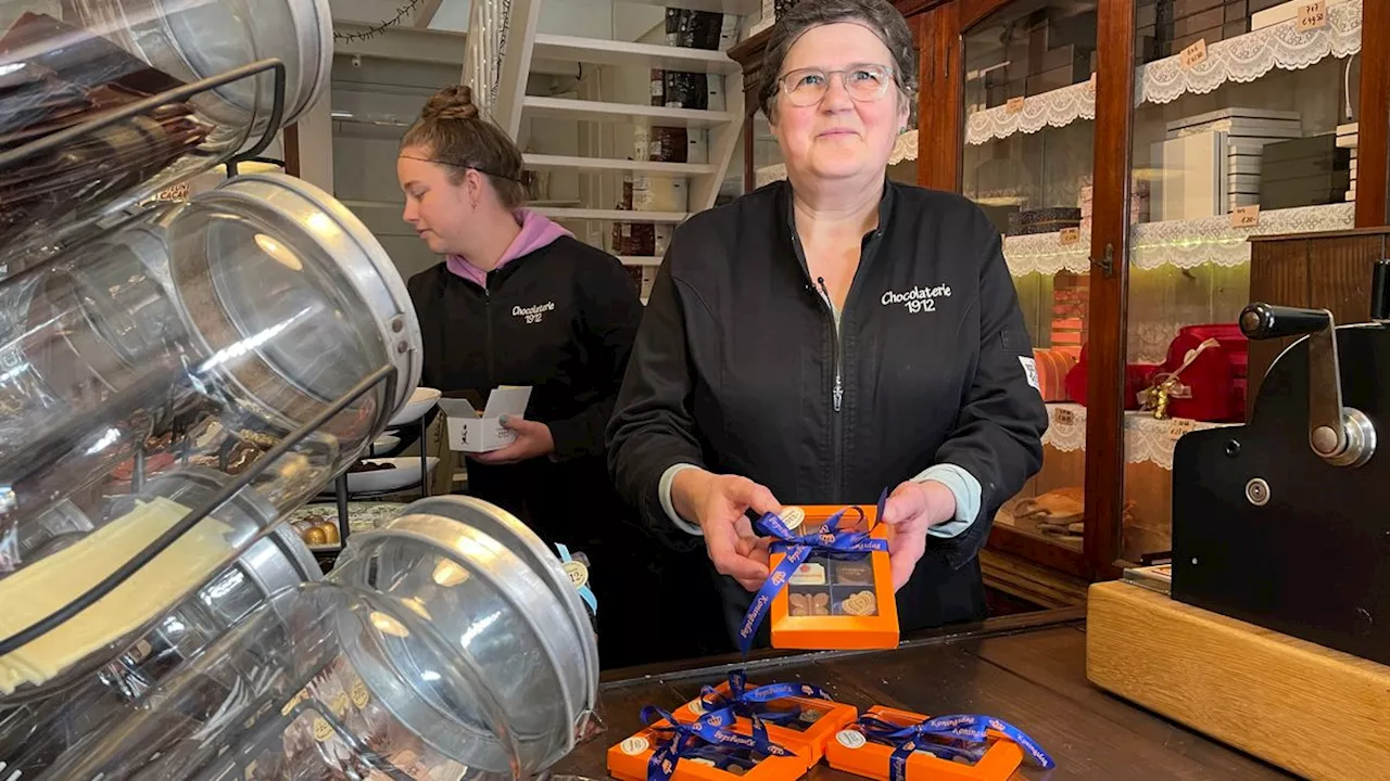 Chocolaterie in Emmen bereidt zich voor op Koningsdag