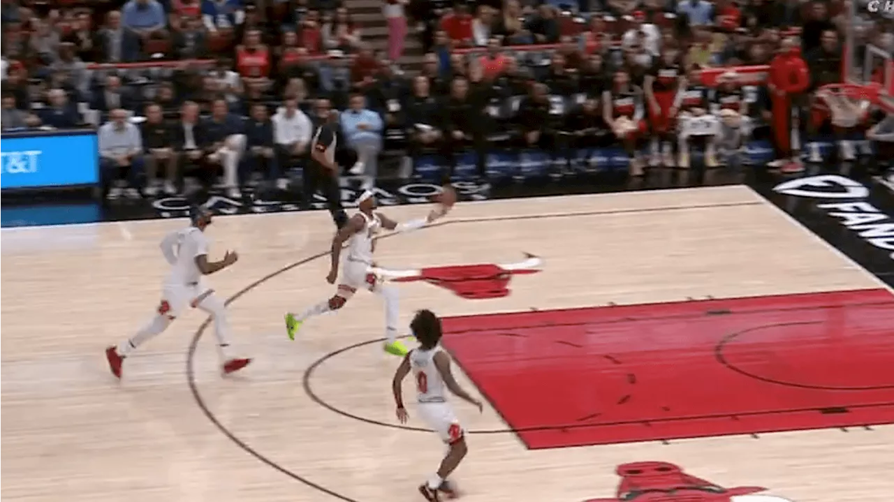 Andre Drummond Astounds NBA World by Interfering With Bulls Teammate’s Self Alley-Oop