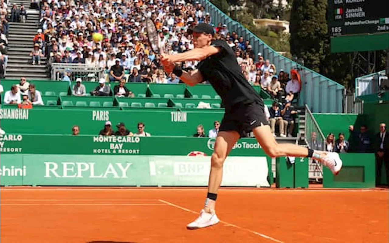 Sinner-Struff all'Atp Monte-Carlo: dove vedere in tv e streaming