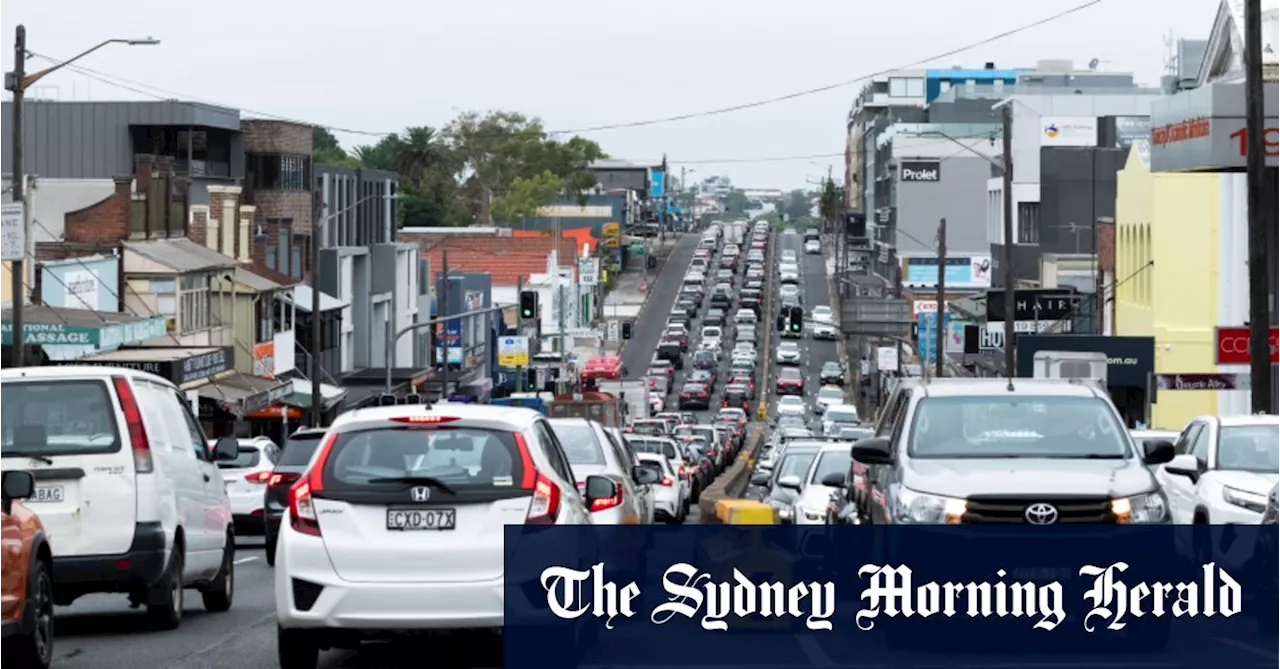 Residents frustrated with congestion caused by Rozelle interchange