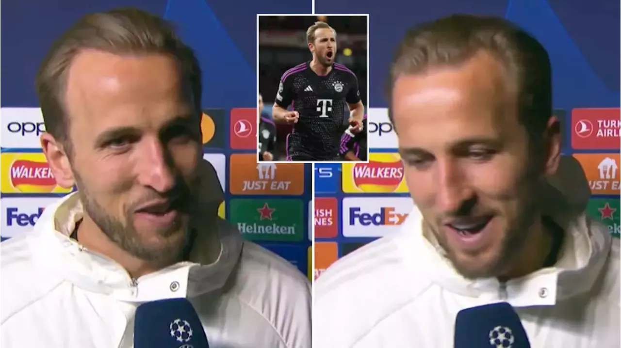 Harry Kane aims dig at Arsenal in post-match interview after Arsenal vs Bayern Munich