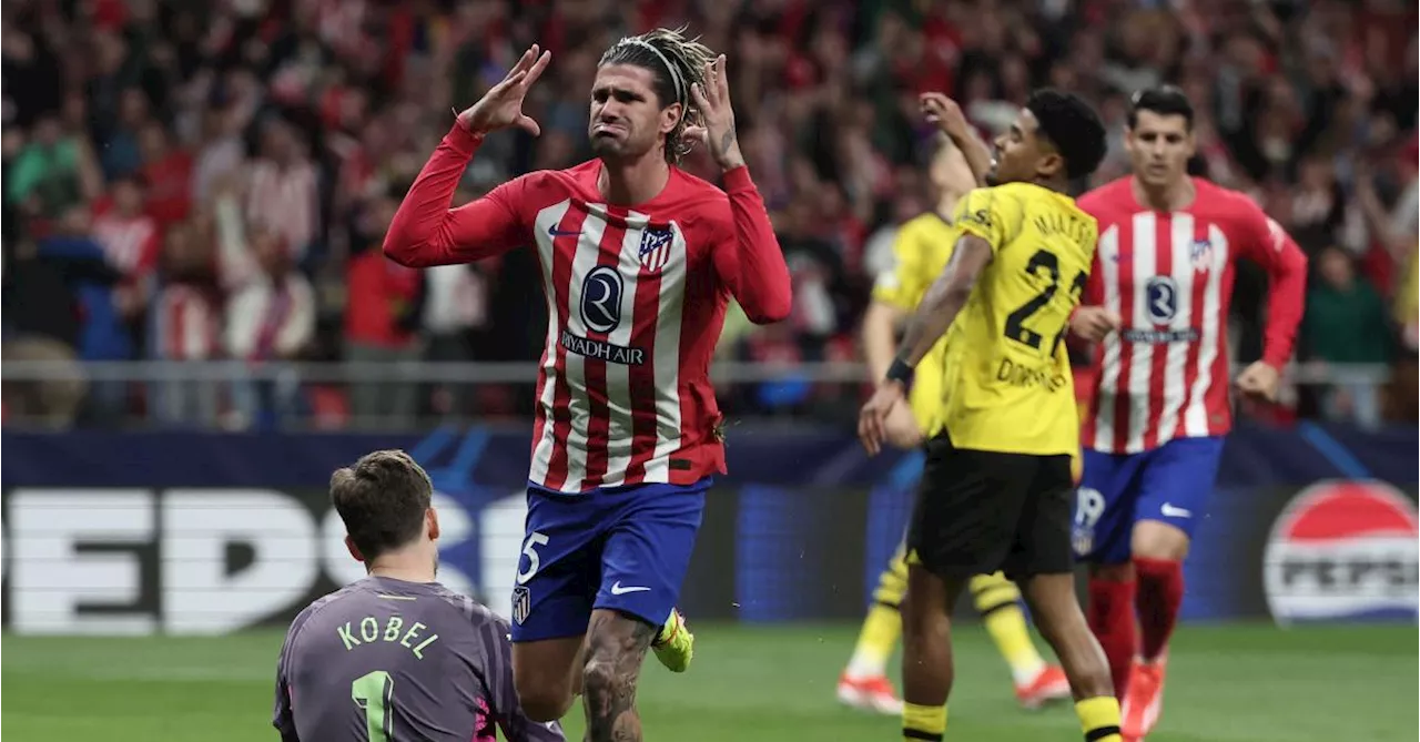 Ligue des champions: battu 2-1 au Wanda Metropolitano, Dortmund a évité le pire à l’Atlético