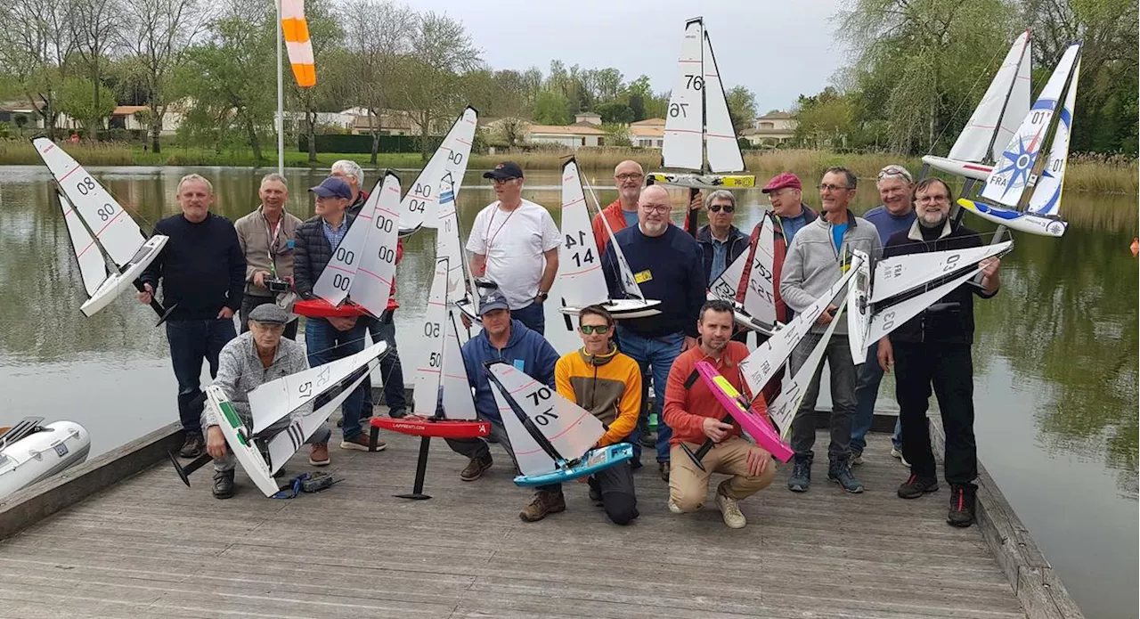 Saint-Georges-de-Didonne : une régate de petits voiliers chaleureuse et ensoleillée