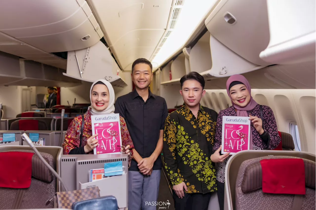  Doha, Passion Jewelry Berikan Luxury Experience ke Penumpang Garuda Indonesia