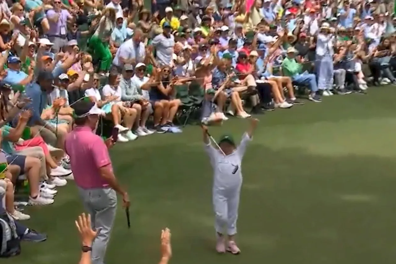 Bubba Watson’s daughter sparks celebrations at The Masters with incredible putt...