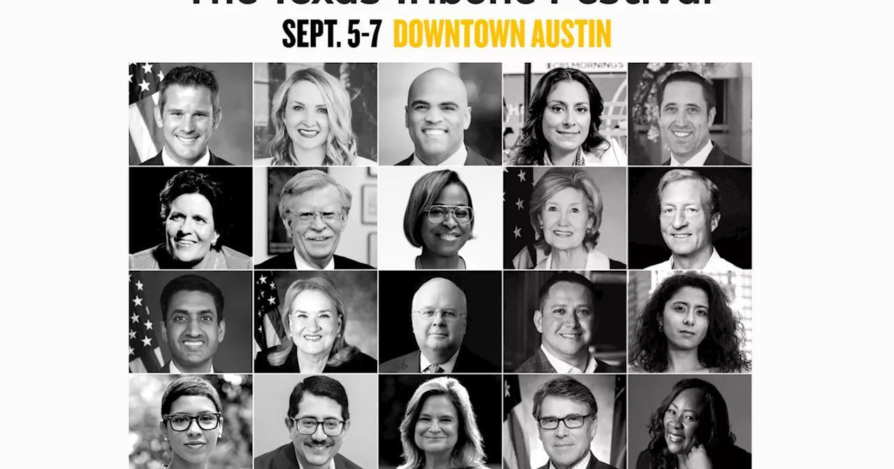 Get your tickets now for the 2024 Texas Tribune Festival