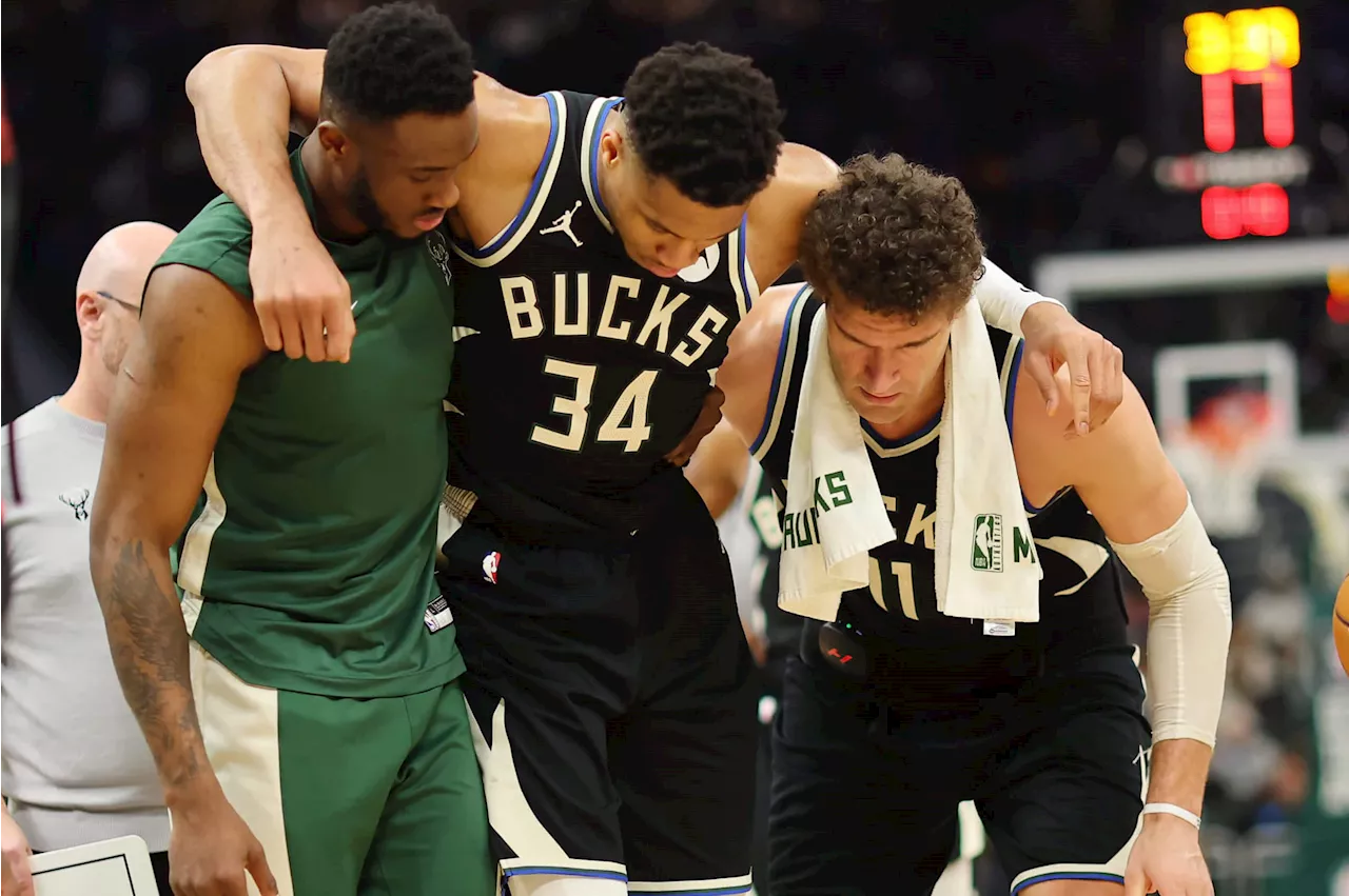 Giannis Antetokounmpo’s injury casts a dark cloud over Bucks’ win against Celtics