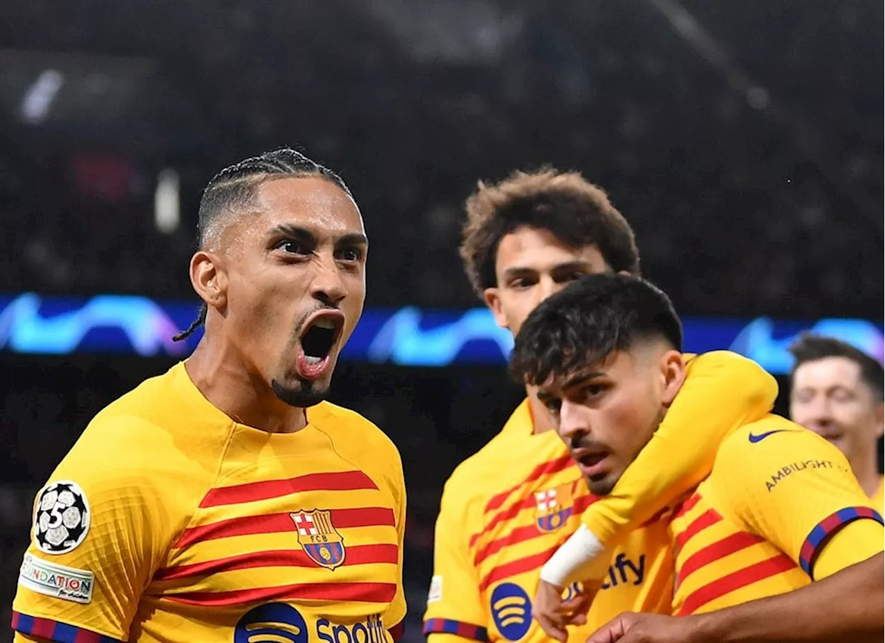 UCL: Barcelona stun PSG in 5-goal thriller as Atletico edge Dortmund