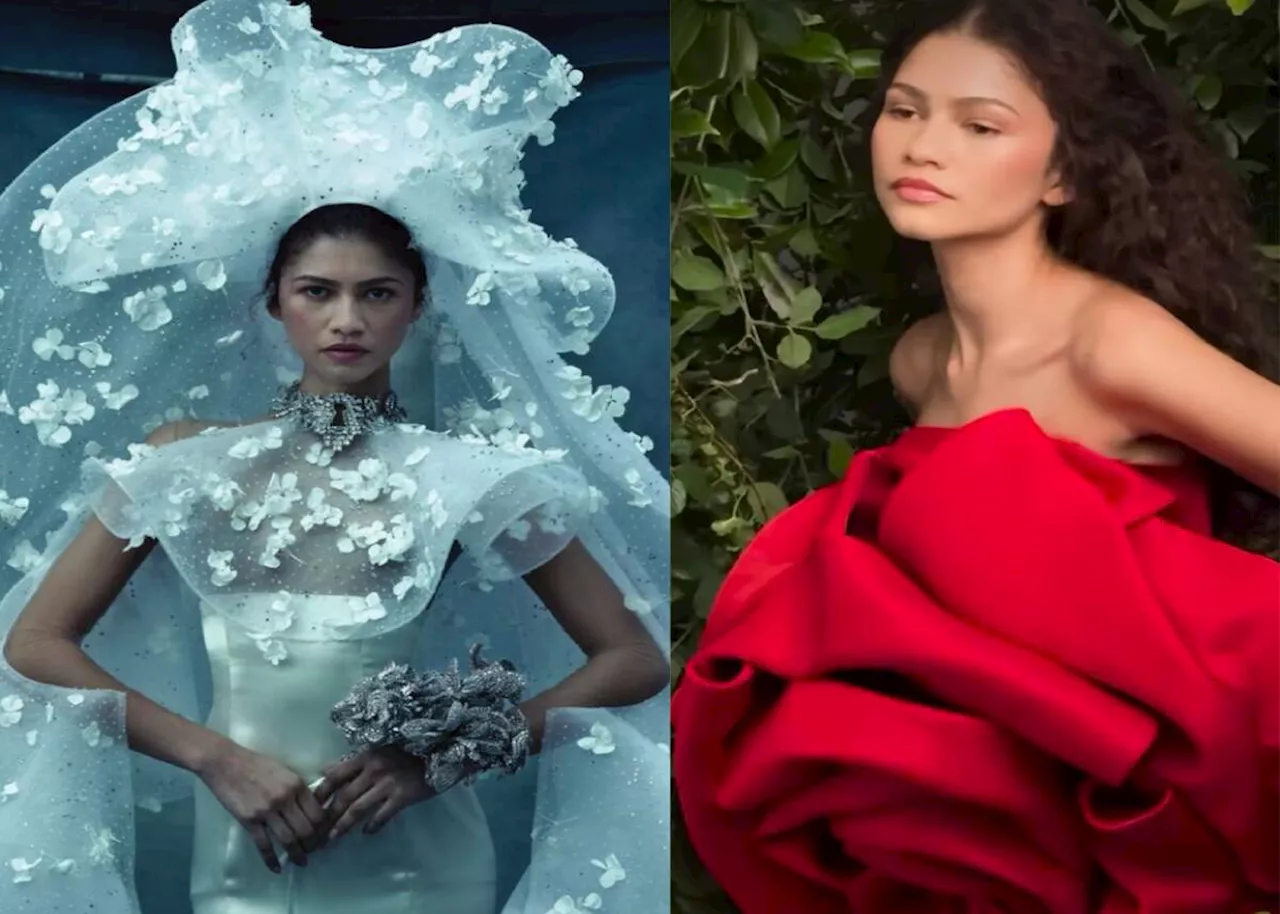 Zendaya radiates bridal elegance as a covergirl