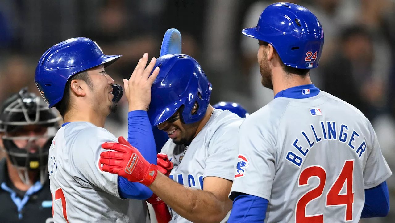 Morel's first career grand slam carries Cubs to win over Padres