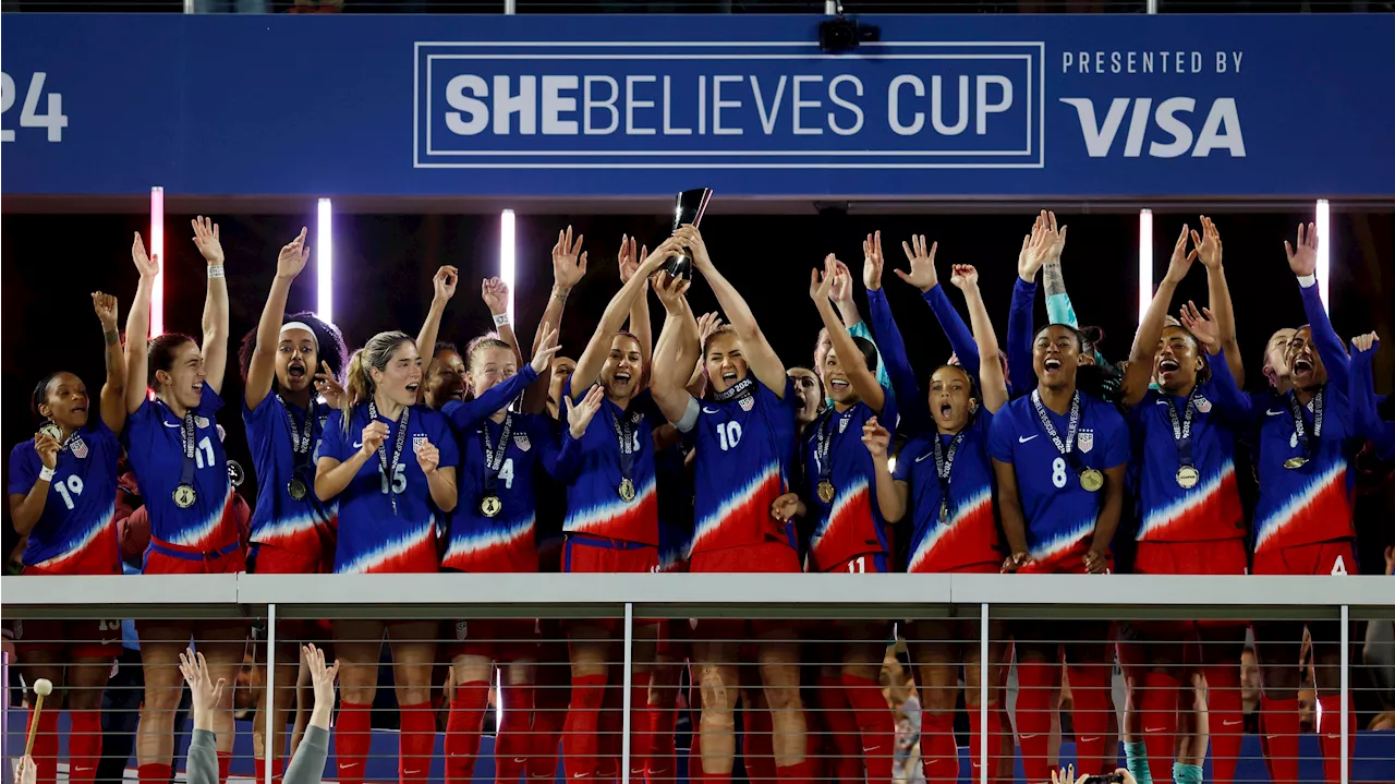 Naeher stands tall in shootout as United States edges Canada for SheBelieves Cup title