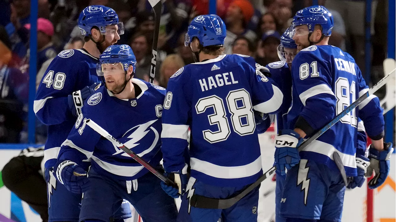 Stamkos scores hat trick, Kucherov adds three points as Lightning beat Blue Jackets