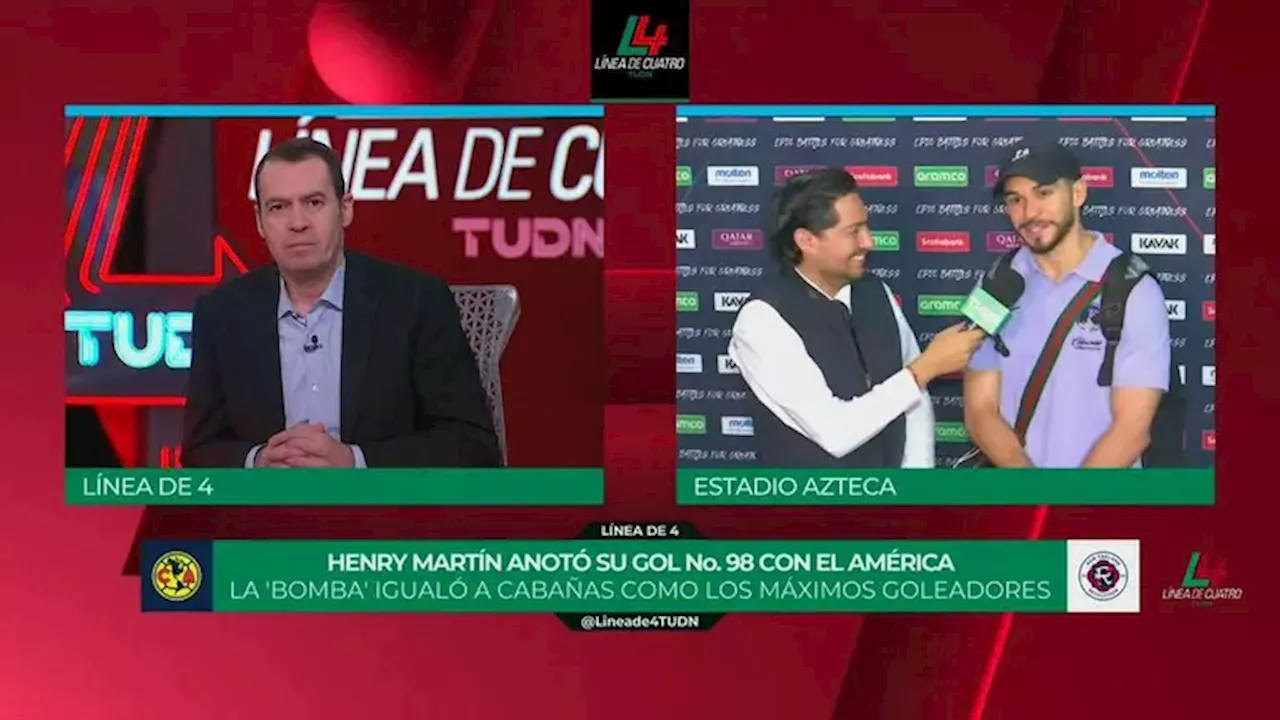 Henry Martín sobre el doblete con América: 'Tenemos el equipo y la mentalidad'