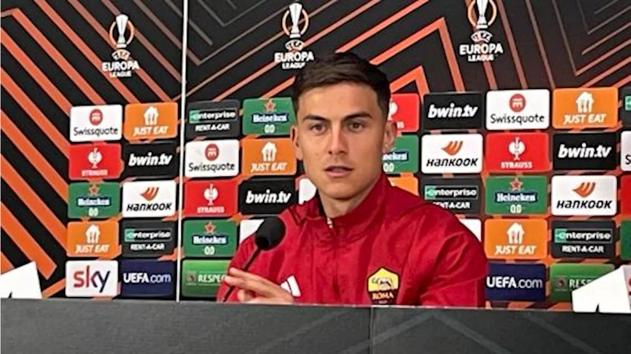 Roma all'esame Milan, Dybala: 'Vincere il derby ti aiuta a lavorare con più allegria'