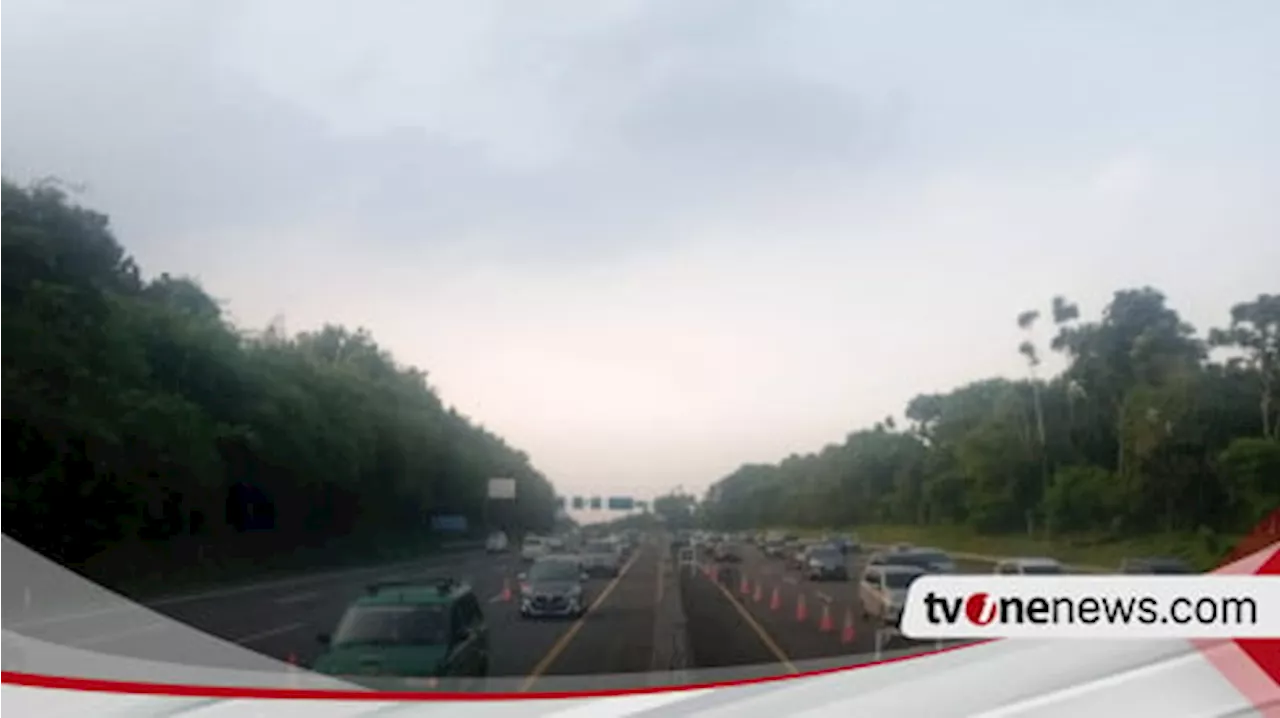 Hari Raya Idulfitri 1445 Hijriah, Tol Jakarta-Cikampek Kembali Macet, Jalur Contraflow Diperpanjang