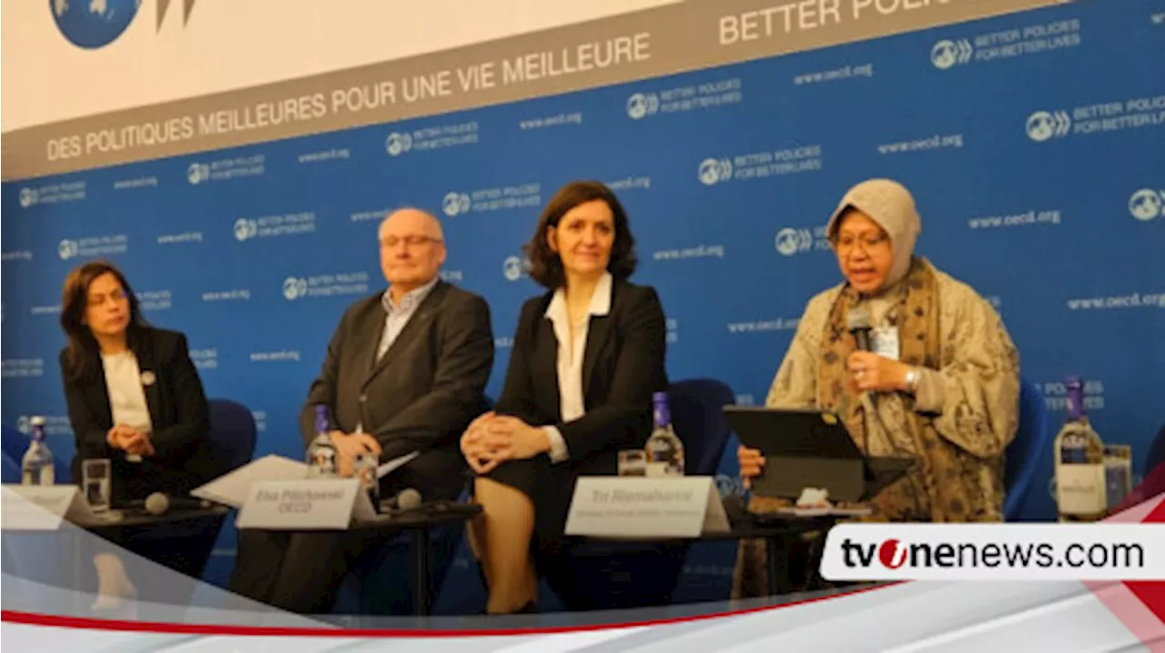 Mensos Risma Sampaikan Pengalaman Indonesia Tangani Bencana dalam OECD Infrastructure Forum di Paris