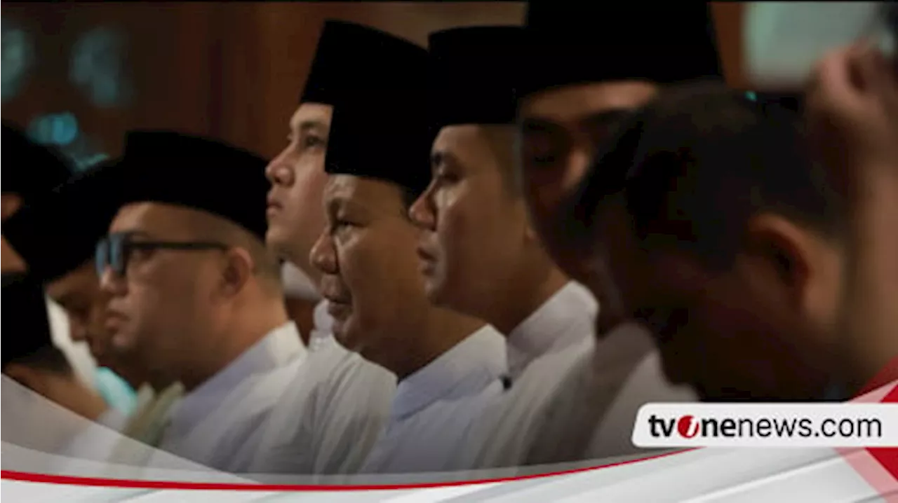 Prabowo Salat Id di Masjid Hambalang Dapat Doa dari Penceramah, Warga Bilang Amin