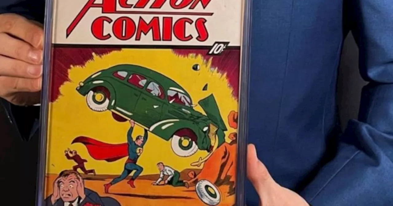 Superman número 1 de Action Comics se vende por seis millones de dólares