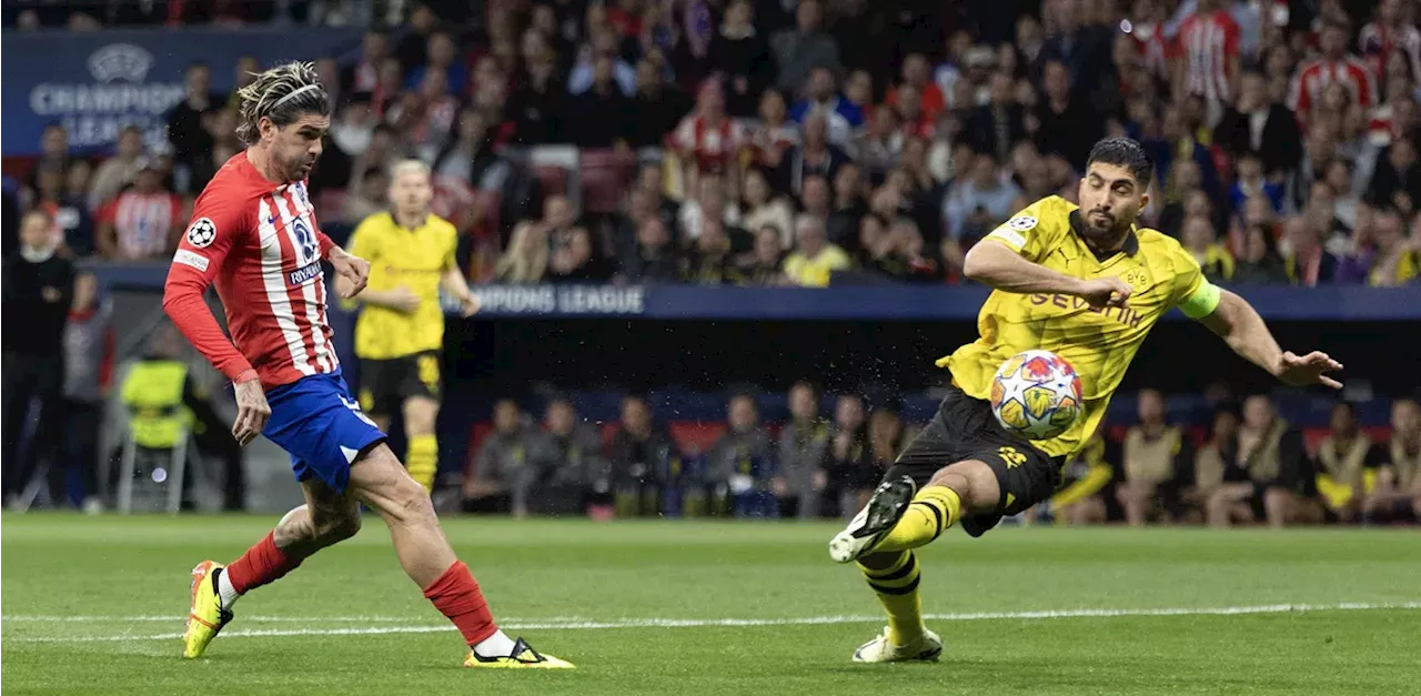 Atlético Madrid verslaat Borussia Dortmund met 2-0