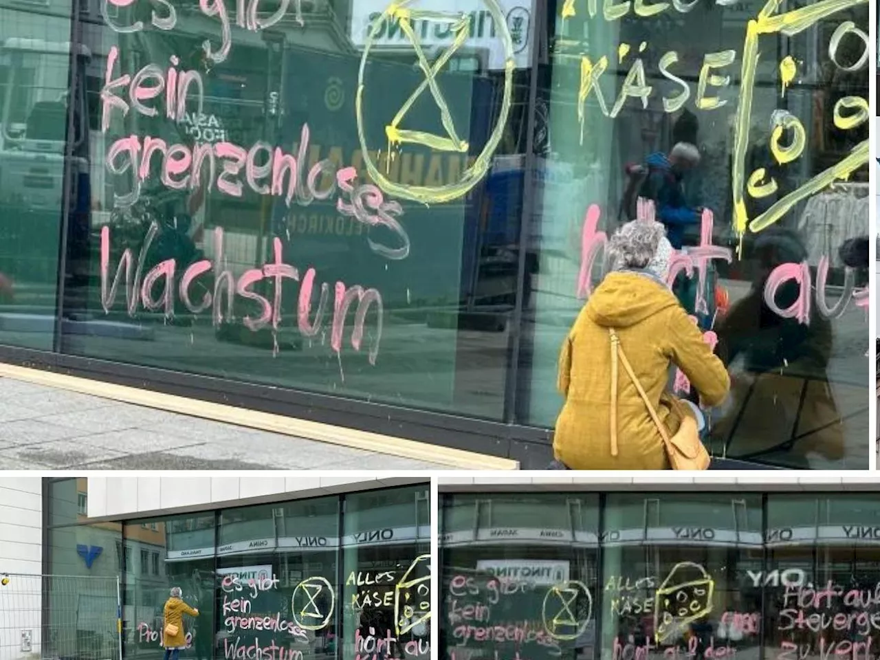 VOL.AT-Liveticker: Extinction Rebellion protestiert in Bregenz