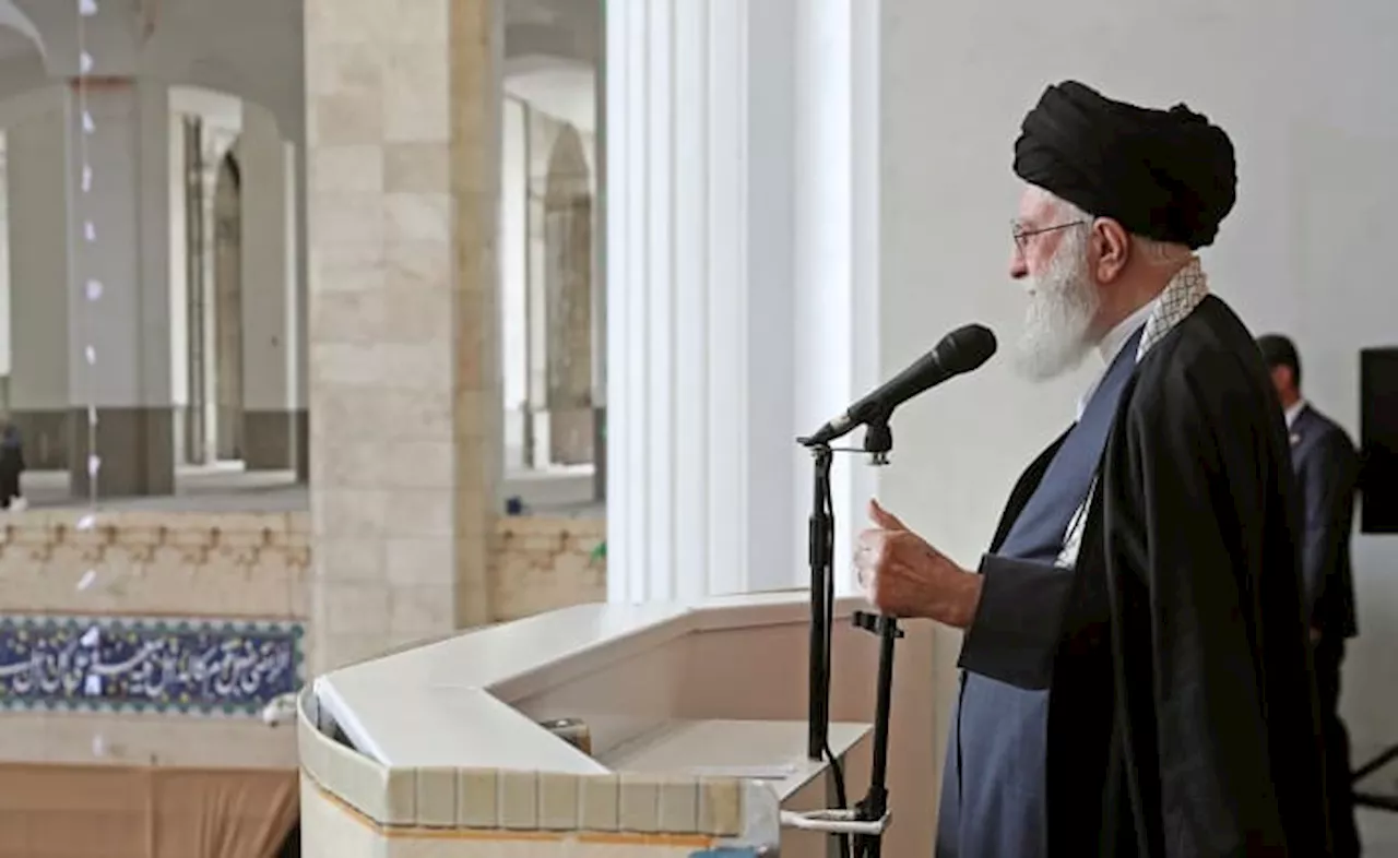 Iran’s supreme leader reiterates a promise to retaliate against Israel over killings of generals