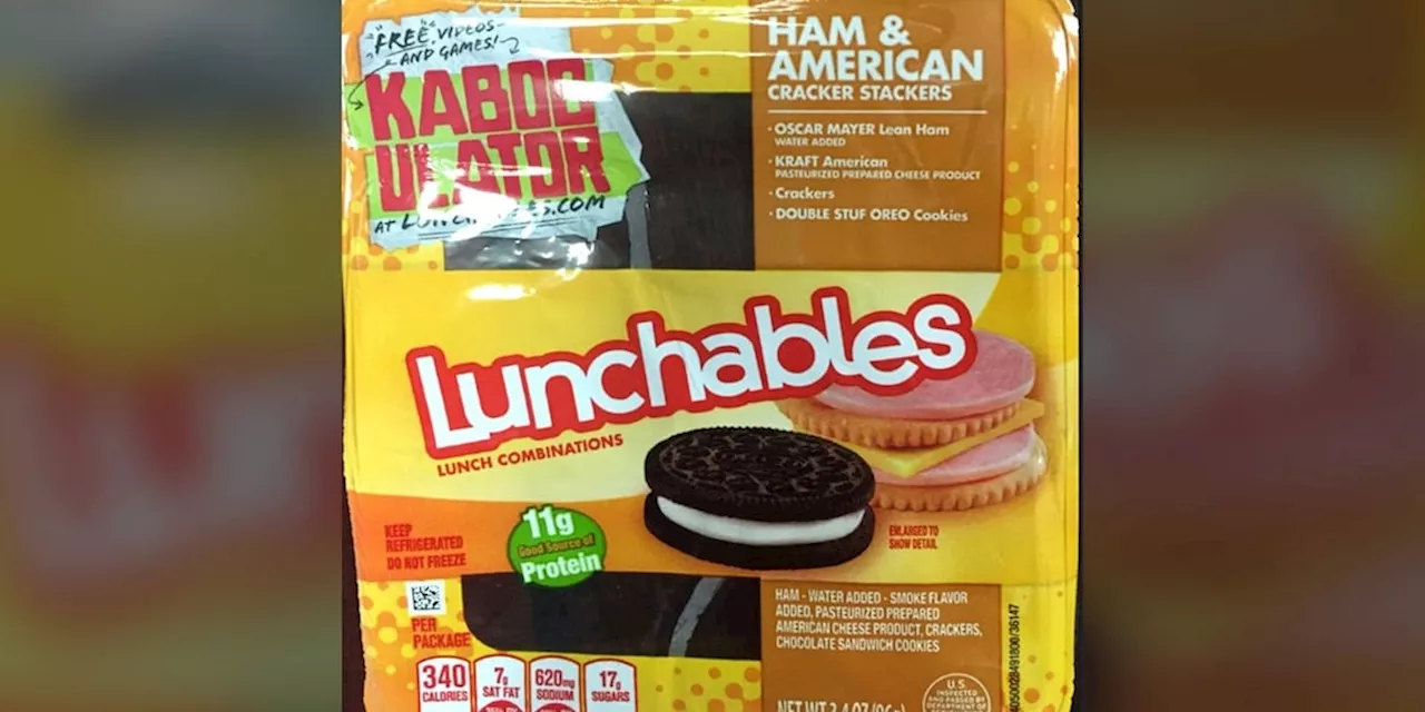 Lunchables contain relatively high levels of lead, report says