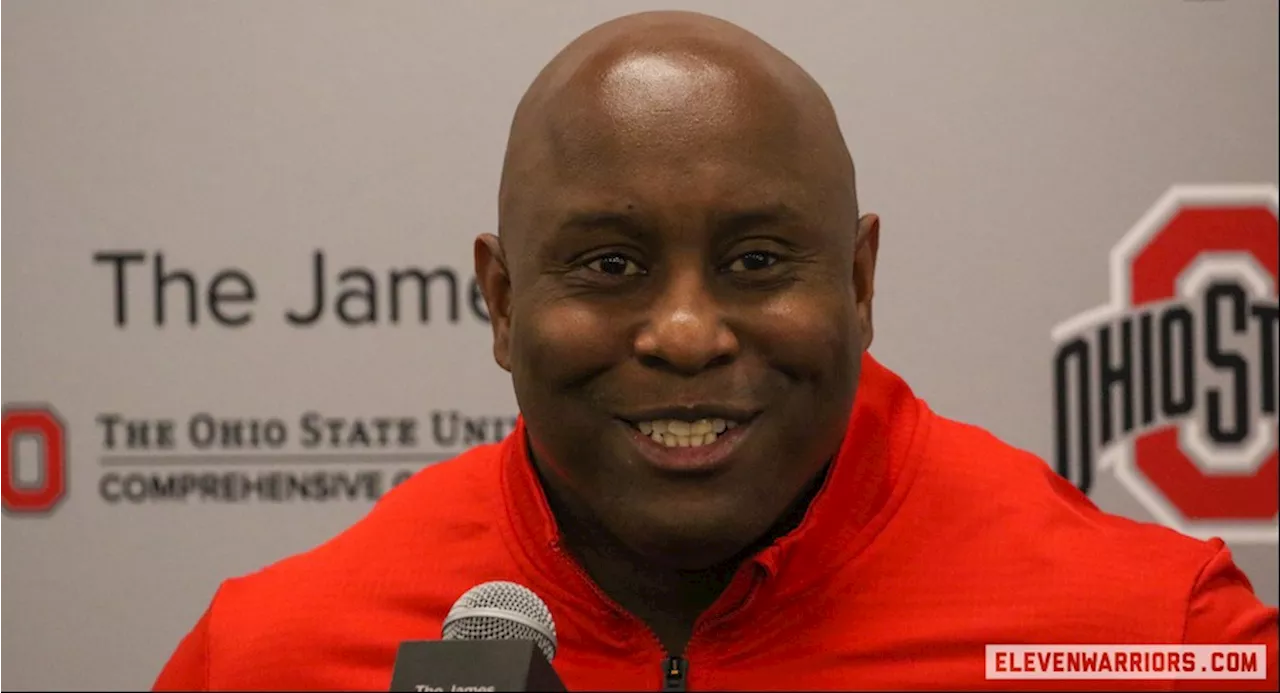 “Like A Kid on Christmas,” Carlos Locklyn Thrilled to Be Ohio State’s Running Backs Coach