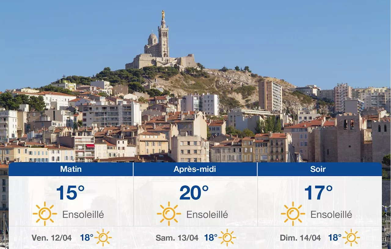 Météo Marseille: prévisions du jeudi 11 avril 2024