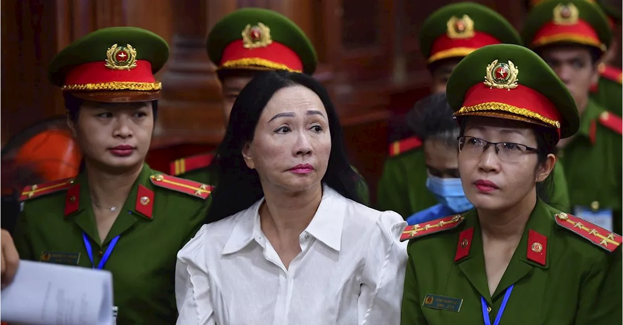 Vietnam sentences real estate tycoon Truong My Lan to death in its largest-ever fraud case