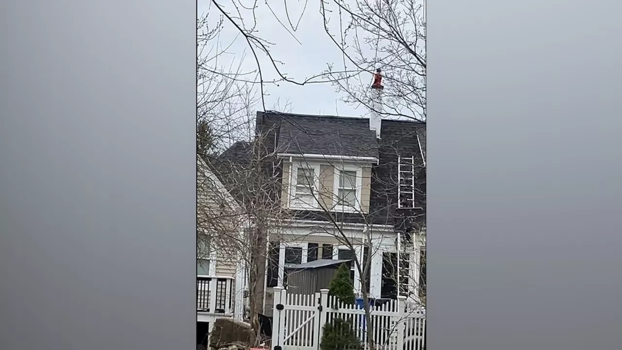 Firefighters rescue 10-year-old boy stuck in chimney