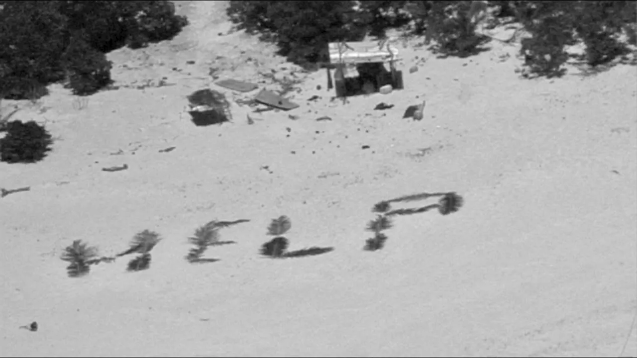 Pacific castaways' 'HELP' sign sparks US rescue mission