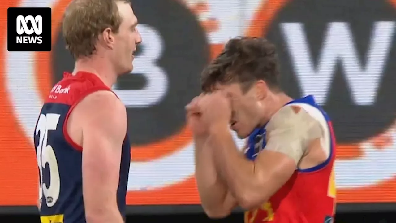 Brisbane Lion Noah Answerth mocks Harrison Petty over AFL crying incident