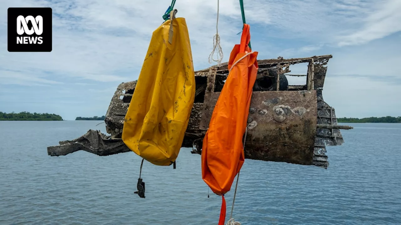 Expedition led by Andrew 'Twiggy' Forrest recovers new wreckage suspected to be from second WWII aircraft