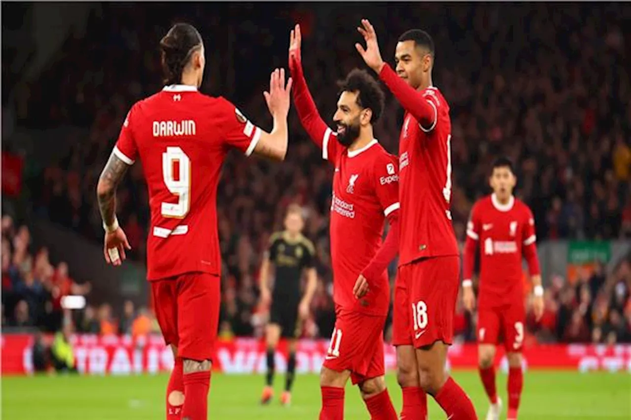 موعد مباراة ليفربول وأتالانتا في الدوري الأوروبي