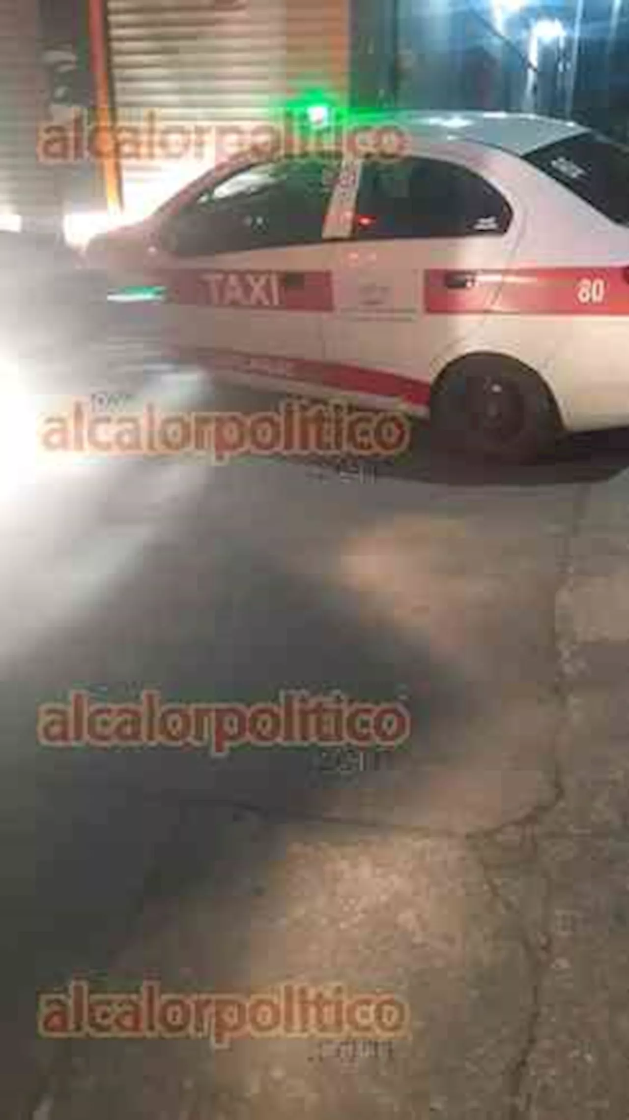 Ejecutaron a taxista en céntricas calles del municipio de Cuitláhuac