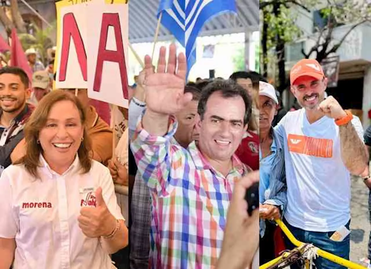 Todo listo: Sábado 27 de abril, el primer debate entre Nahle, Pepe y Polo